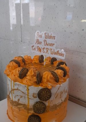 A picture of Passion forest cake.