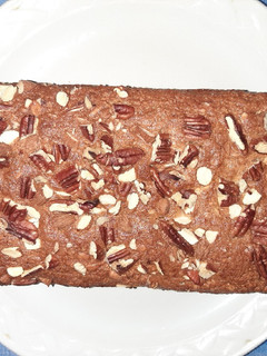 Una foto de Pan de plátano avena y frutos secos