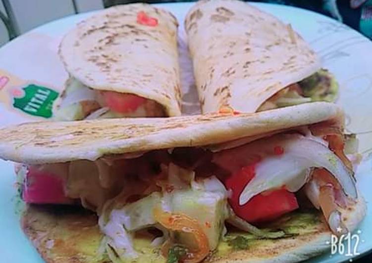 Recipe of Super Quick Homemade Shawarma