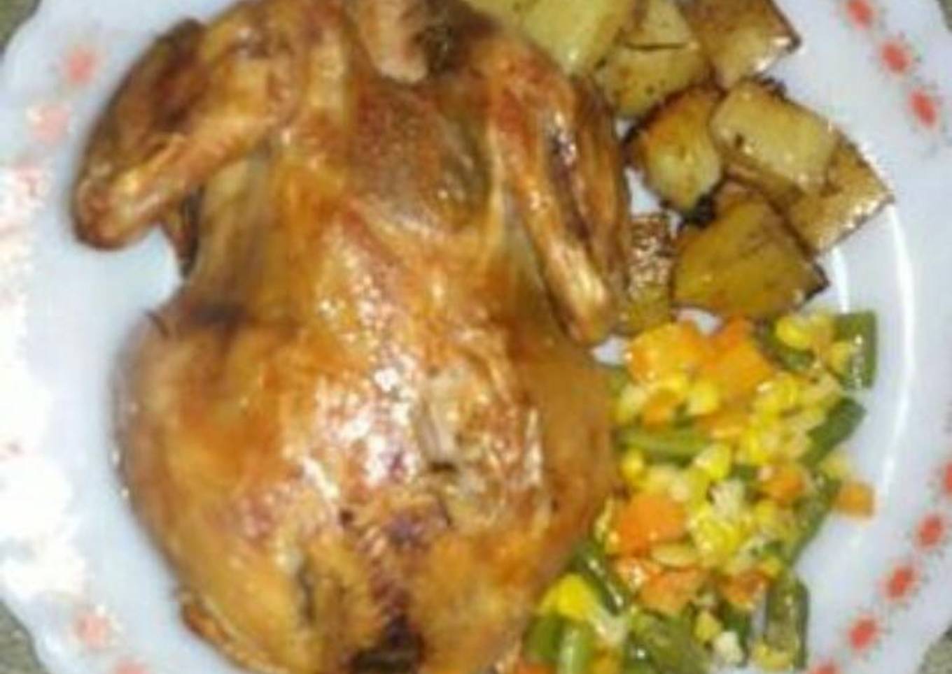 Ayam panggang rosemary