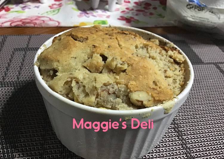 Apple cherry crumble in a cup #sinazucar #sinharina