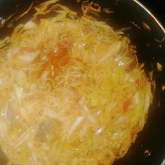 A picture of Sauteed cabbage.