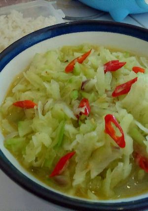 Foto resep Tumis labu siam sederhana