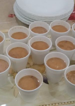 A picture of Kashmiri Chai.