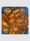Cazuela de vegetales con pollo