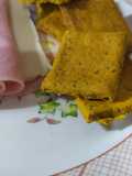 Galletitas crackers de harina de garbanzo y especias