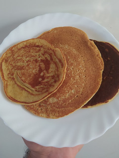Una foto de Tortitas fitness de Avena y Manzana