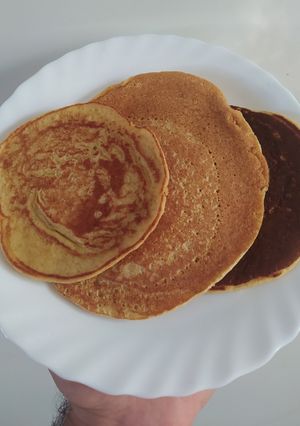 Una foto de Tortitas fitness de Avena y Manzana