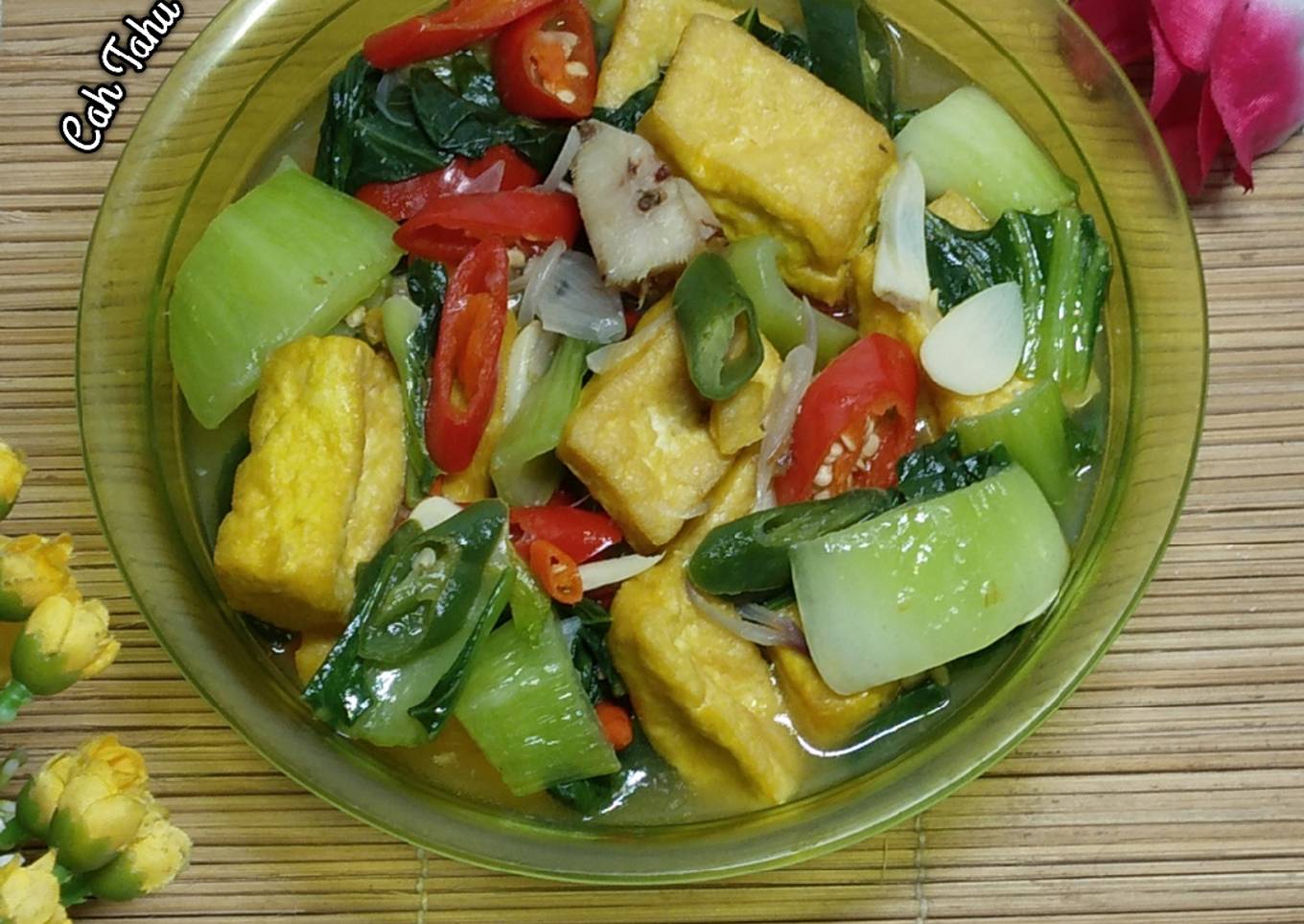 Cah Tahu Bok Choy