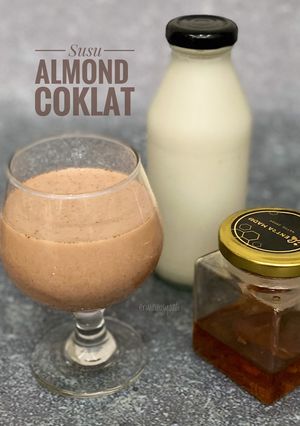 Foto resep Susu Almond Coklat Sehat