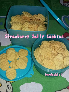 Foto resep Strawberry Jelly Cookies