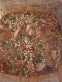 صورة لوصفة عيش حار بالخليع (🥓القديد)