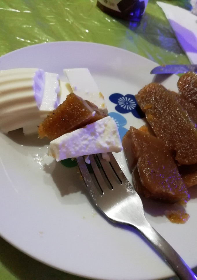 Una foto de Merienda saludable con queso fresco