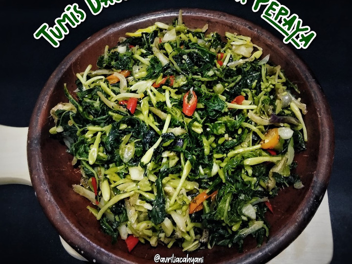 Resep Tumis Daun dan Bunga Pepaya Tidak Pahit, Enak