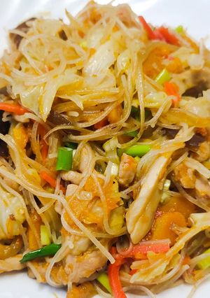 金瓜米粉 的食譜成品照片