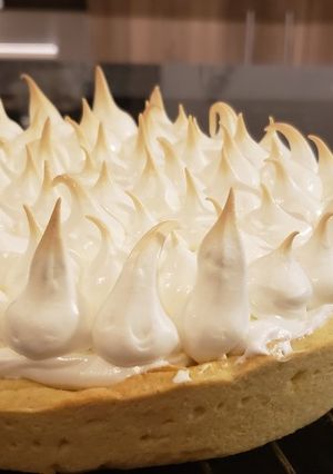Una foto de Mini pie de limón