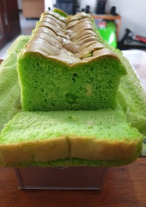 Foto resep Low Carb Pandan Cake
