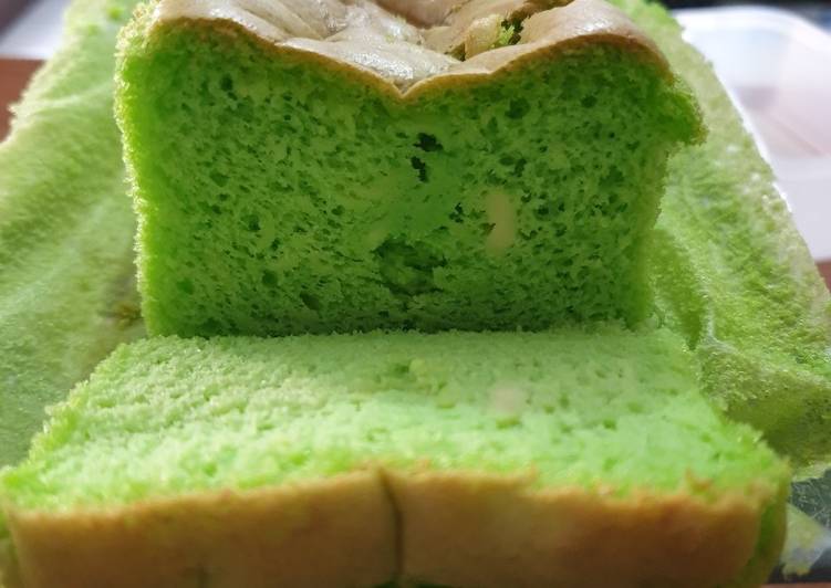 Resep Low Carb Pandan Cake, Super
