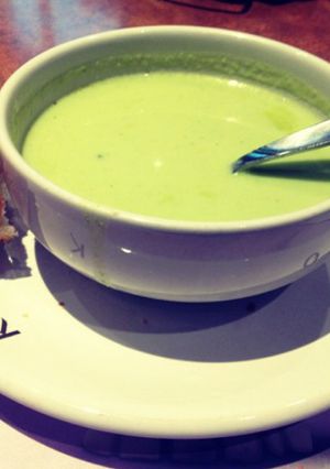 Una foto de Crema de poblano