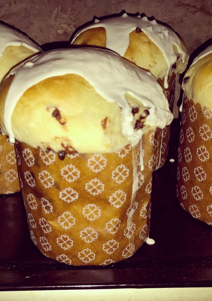 Una foto de Pan dulce con chips de chocolate casero