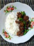 Oseng daging slice