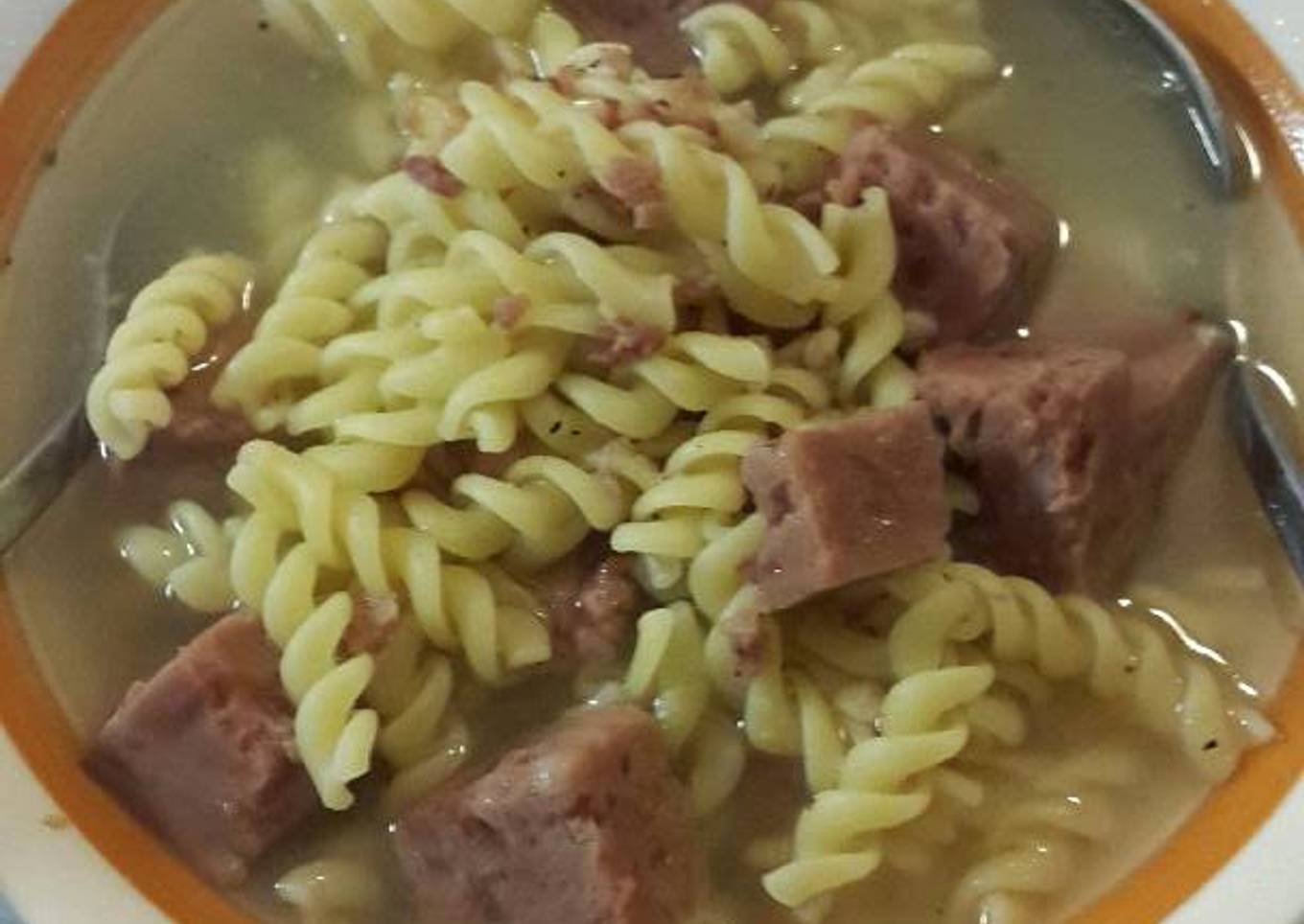 Sup Maling simple (non halal)