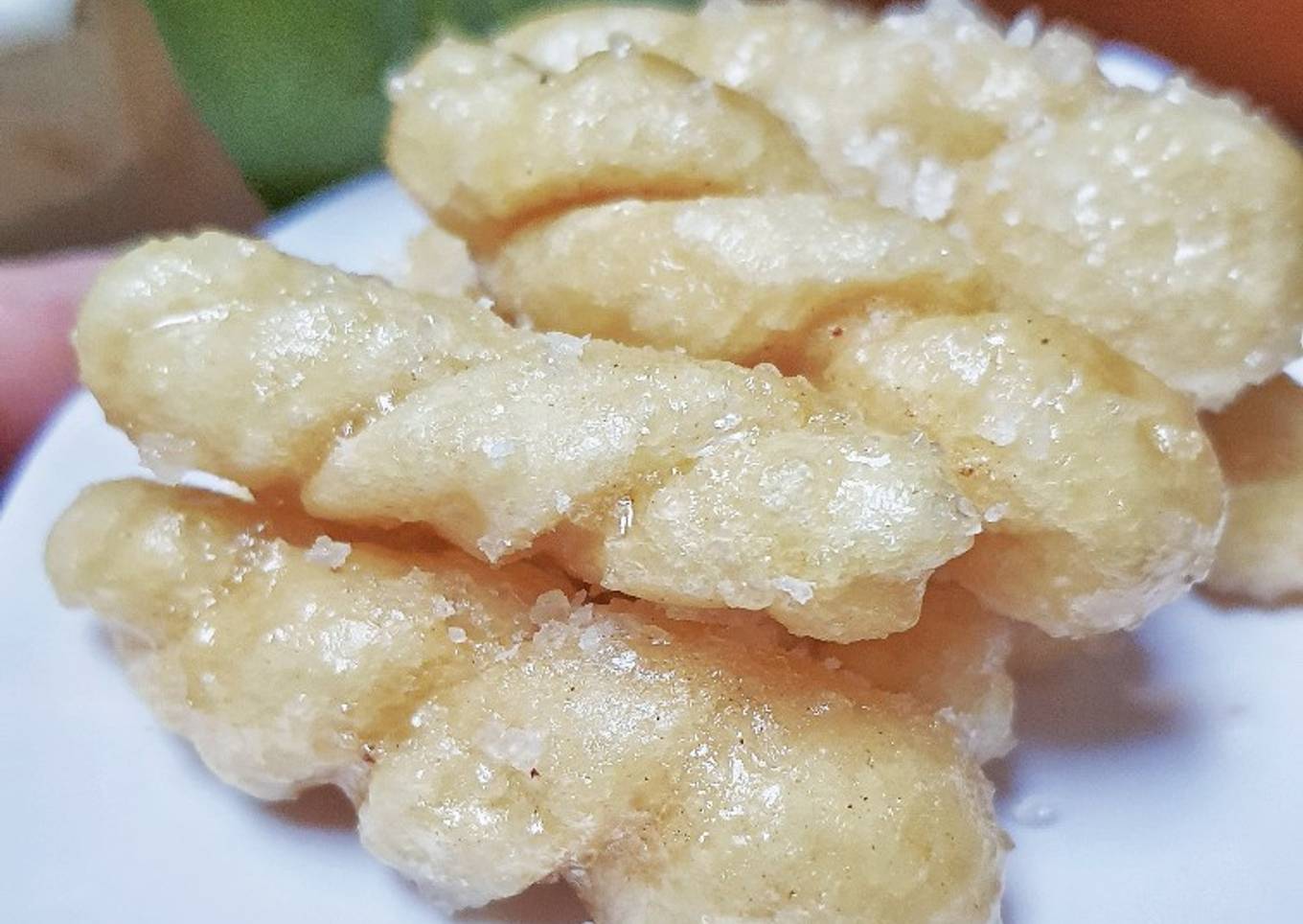 Kue Kepang Ketan (mini tanpa telur, susu, dan ragi)
