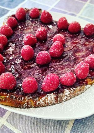 Foto di Torta alla Yogurt Greco e Lamponi