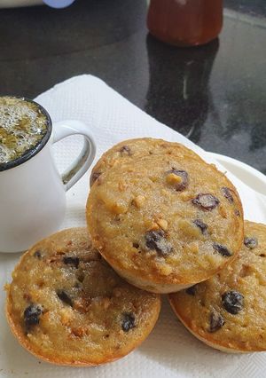 Una foto de Muffins de manzana