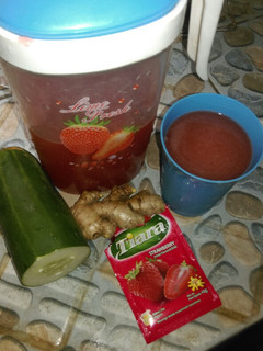 A picture of Cucumber juice.
