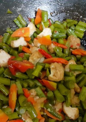 Foto resep Tumis buncis tahu wortel