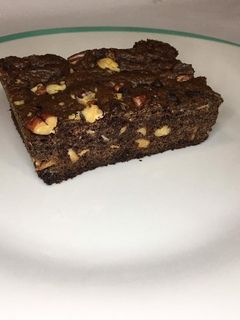 Una foto de Brownie de chocolate