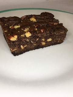 Una foto de Brownie de chocolate