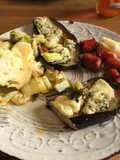 Coliflor tostau, en alm. de miércoles BBM, con panes dueblados y alioli...Todo para campeonarrr