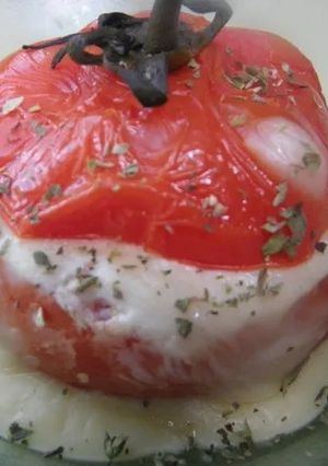 Una foto de Tomates rellenos al horno