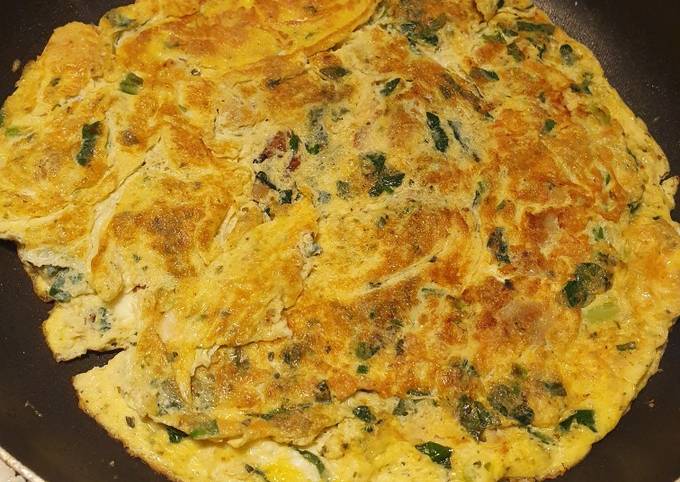 Veggies omelet