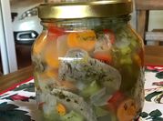 Una foto de lengua al escabeche