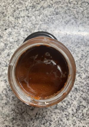 Una foto de Crema de avellana y chocolate