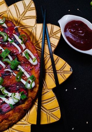 Una foto de OKONOMIYAKI 🇯🇵