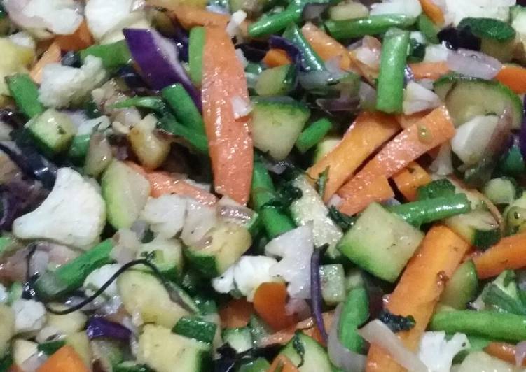 Easiest Way to Prepare Appetizing Stir fried vegetables