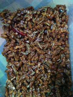Foto resep orek tempe kering tabur teri medan