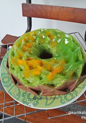 Foto resep Puding lumut coklat mangga
