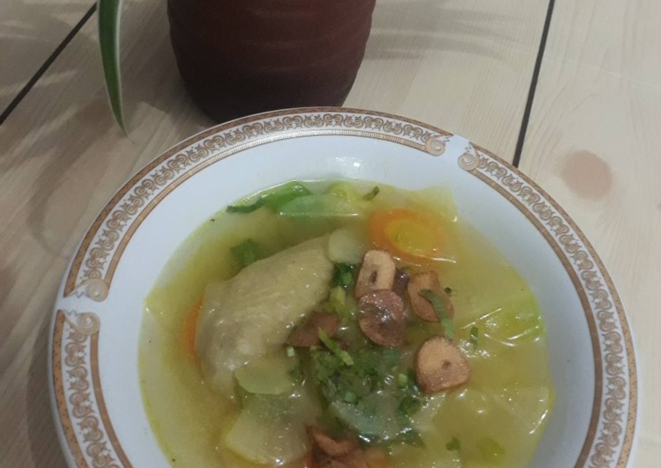 Soto lobak ayam