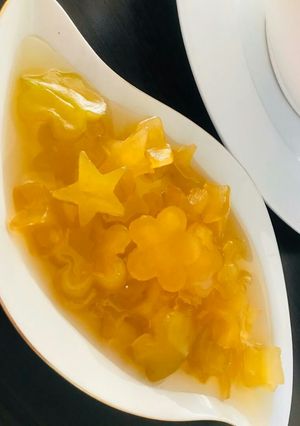 عکسی از دستور مربای کدو حلویی بدون آهک
