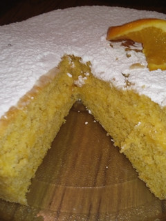 Una foto de Torta con crema de Naranja