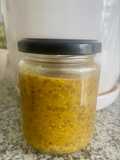 Salsa de Maracuyá con Duraznos y Chía