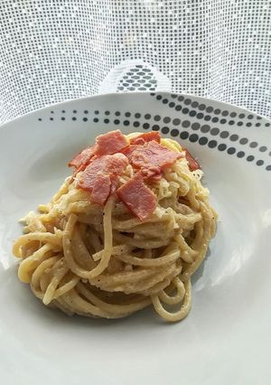 Carbonara spagetti recept fotója