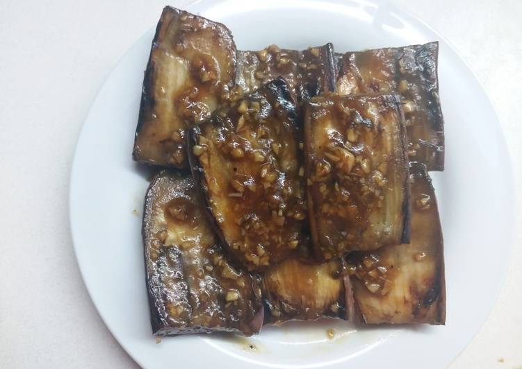 Terung saus bawang putih