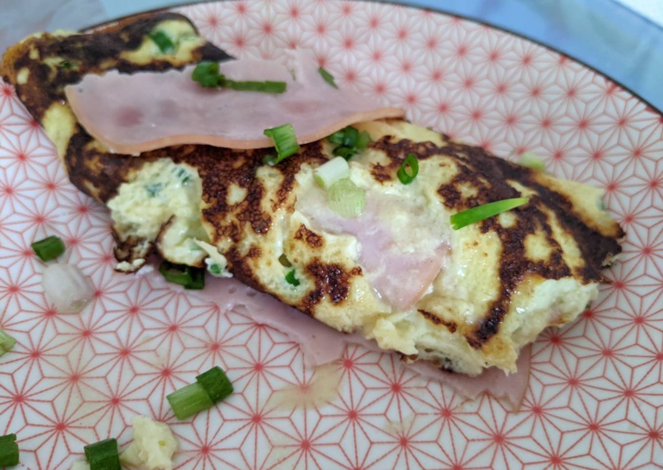 Ham & Cheese Egg Roll ðŸ¥šðŸ§€