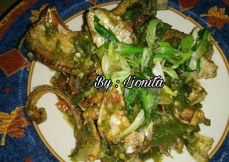 Ikan Asin Tipis Cabe Ijo